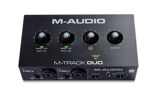 M-AUDIO M-TRACK 系列 錄音介面 SOLO II DUO - audio interface