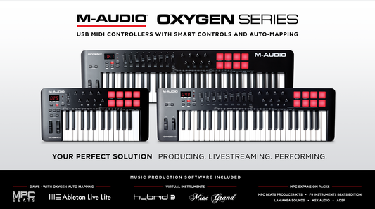 M-AUDIO OXYGEN 25/49/61 MKV MIDI鍵盤 控制器
