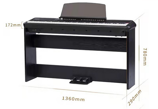 FLYKEYS P60 電鋼琴 真實重量琴鍵 德國平台鋼琴音色
