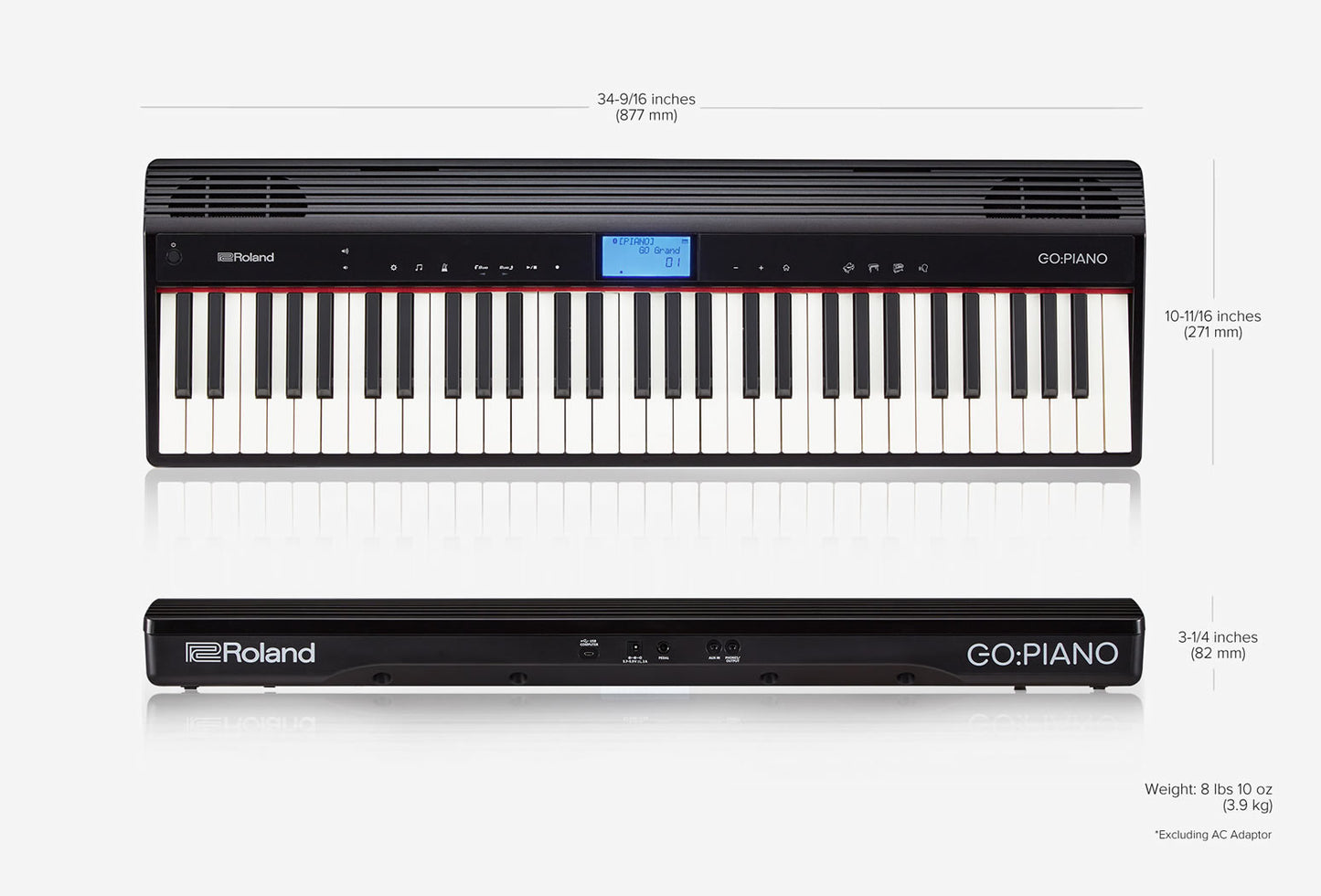 Roland Go Piano 61 輕便電鋼琴 3.9KG